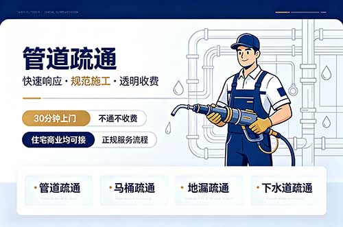 宁德管道疏通